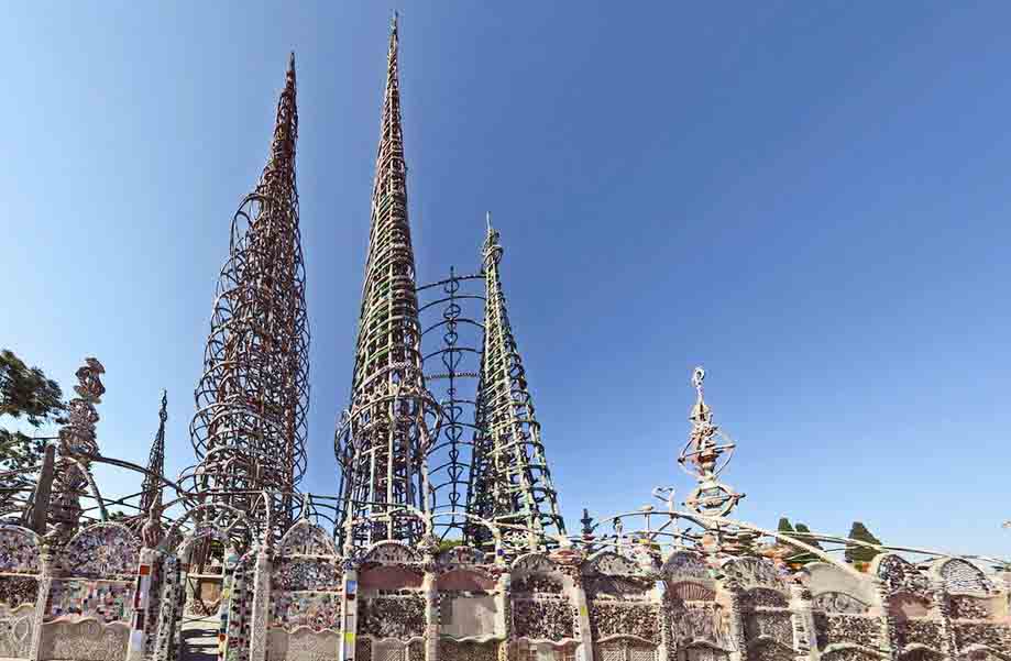 Los Angeles attractions are Watts Towers