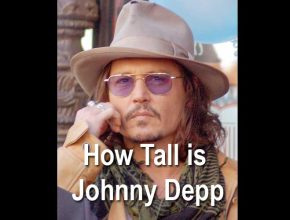 how tall is Johnny Depp